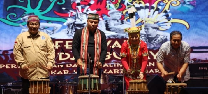 Dukungan Dispar Kukar untuk Festival Seni Dayak Kaltim 2024