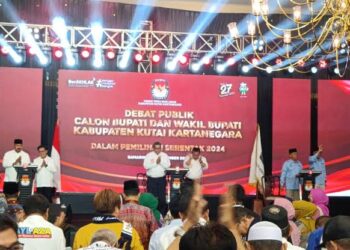 Debat Perdana Pilkada Kukar Resmi Digelar, Rudi Gunawan Harapkan Adanya Peningkatan Partisipasi Pemilih