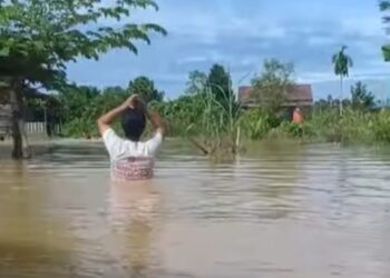 Banjir Parah Landa Samarinda: 1.121 Kepala Keluarga Terdampak di Sungai Pinang dan Samarinda Utara