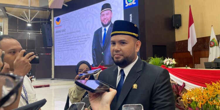 Abdul Giaz Resmi Gantikan Saefuddin Zuhri di DPRD Kaltim, Siap Perjuangkan Aspirasi Rakyat