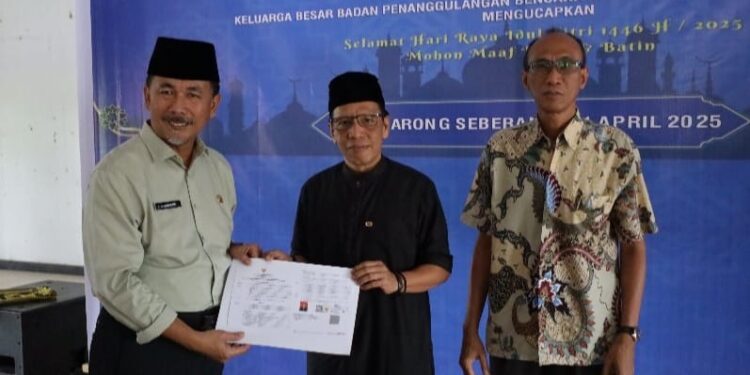 Estafet Kepemimpinan di BPBD Kukar, Edy Mardian Purna Tugas Jadi Sekretaris