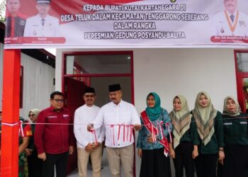 Resmi Dibuka, Posyandu Cempaka Jadi Harapan Baru Warga Teluk Dalam