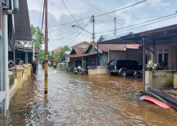 Sungai Mahakam Meluap, Warga Tenggarong Siaga Genangan