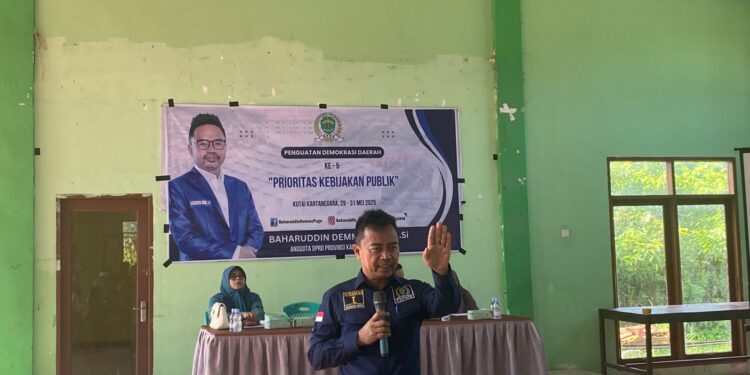 Dari Desa Tanjung Limau, Baharuddin Demmu Gaungkan Prioritas Kebijakan Publik Berbasis Suara Rakyat