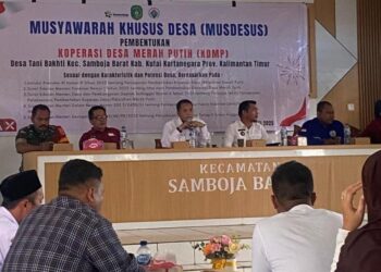 Desa Tani Bhakti Bentuk Koperasi Merah Putih, Dukung Petani dan UMKM Lokal