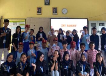 UKM – KPM FISIP Unmul Ajak Siswa SD Kenali Bahaya Zat Adiktif Melalui Edukasi Visual