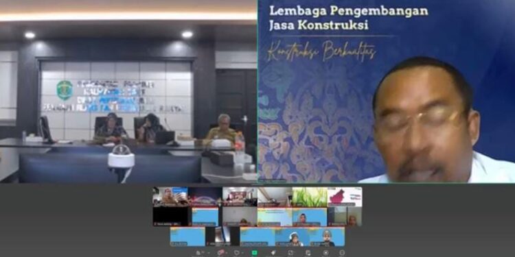 Dinas PU Kukar Gelar Pembekalan Daring Penerbitan SBU Digital