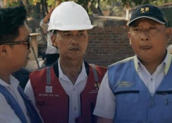 Kadis PU Kukar Pastikan Pembangunan Kawasan Patung Bung Karno Selesai Tepat Waktu
