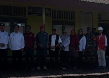 Wabup Kukar Tinjau SDN 015 Pendingin, Dorong Pembangunan Lapangan Serbaguna untuk Siswa