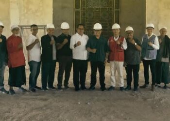 Dinas PU Kukar Pastikan Kualitas Masjid Besar Darussalam Terjaga, Percepatan Pembangunan Tetap Berjalan Sesuai Standar