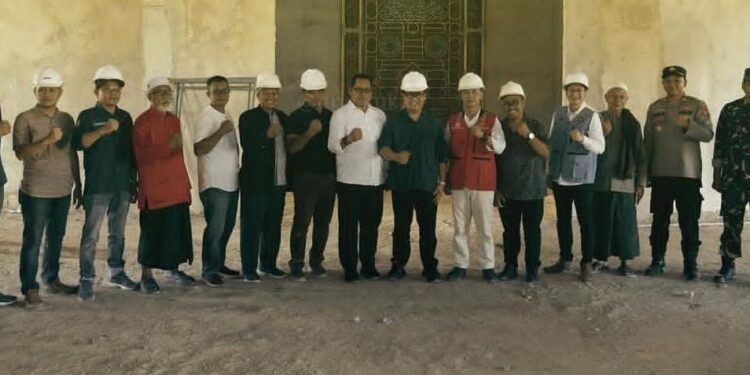 Dinas PU Kukar Pastikan Kualitas Masjid Besar Darussalam Terjaga, Percepatan Pembangunan Tetap Berjalan Sesuai Standar