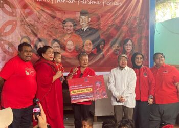 DPP PDI-P Kunjungi Panti Asuhan Kasih Bunda Utari, Salurkan Bantuan Rp50 Juta