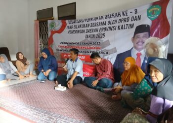 H. Baba Sosialisasikan Perda Nomor 2 Tahun 2022 tentang Ketahanan Keluarga di Klandasan Ulu