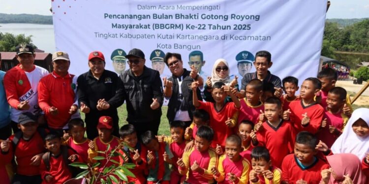Semangat Betulungan Etam Bisa, BBGRM Resmi Dimulai di Kota Bangun Kukar