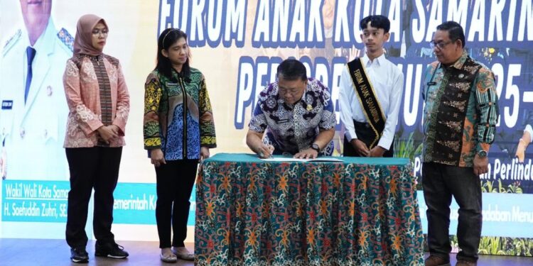 Forum Anak Samarinda 2025-2027 Resmi Dilantik, Wadah Aspirasi dan Kepemimpinan Generasi Muda