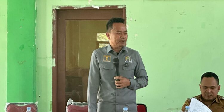 Corong Pembangunan Dimulai dari Desa, Baharuddin Demmu Hadiri Musrenbangdes Tanjung Limau