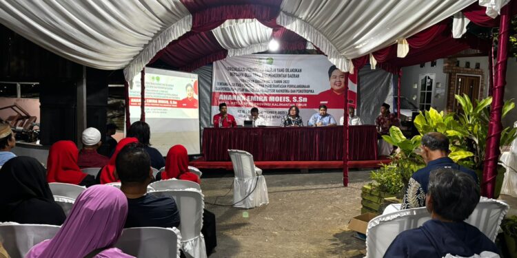 Ananda Emira Moeis Edukasi Warga Gunung Samarinda Tentang Perda Pencegahan Narkotika