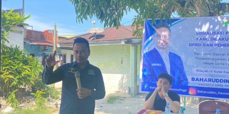 Sinergi Pemerintah dan Warga Kunci Ketertiban Daerah, Baharuddin Demmu Sosialisasikan Perda No. 4 Tahun 2024
