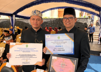 KPC Raih Peringkat Teratas Perusahaan Layak Anak di Kutai Timur