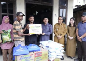 Pemkab Kutim dan Baznas Gerak Cepat Bantu Korban Kebakaran Wanasari