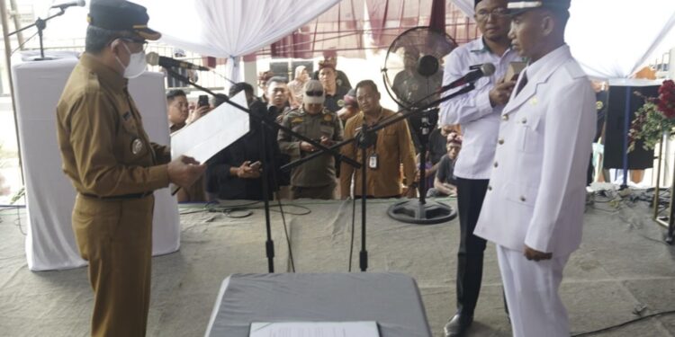 Bupati Ardiansyah Lantik Kades Sumber Agung, Semangat Baru untuk Pembangunan Lokal