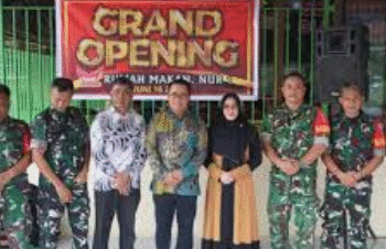 Dari Tertinggal ke Berkah Ekonomi, Warung Makan Nur Resmi Dibuka Wabup Kutim