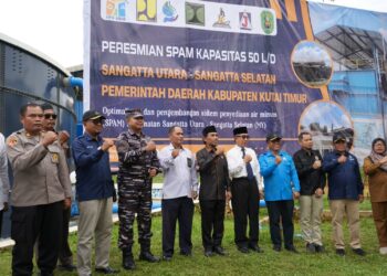 SPAM Kabo Jaya Dioperasikan, Warga Perbatasan Kutim Tak Lagi Jadi “Zona Abu-Abu”