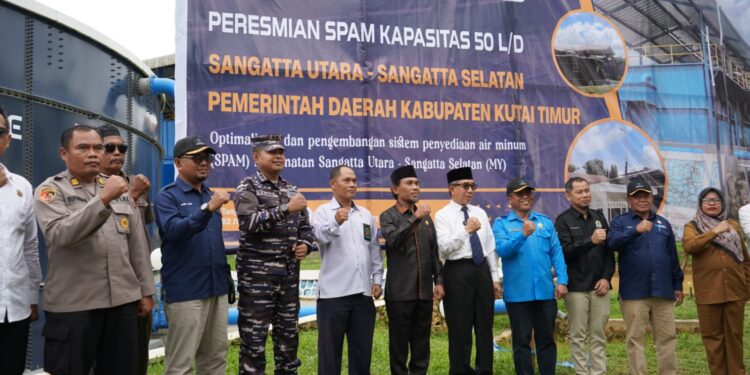 SPAM Kabo Jaya Dioperasikan, Warga Perbatasan Kutim Tak Lagi Jadi “Zona Abu-Abu”