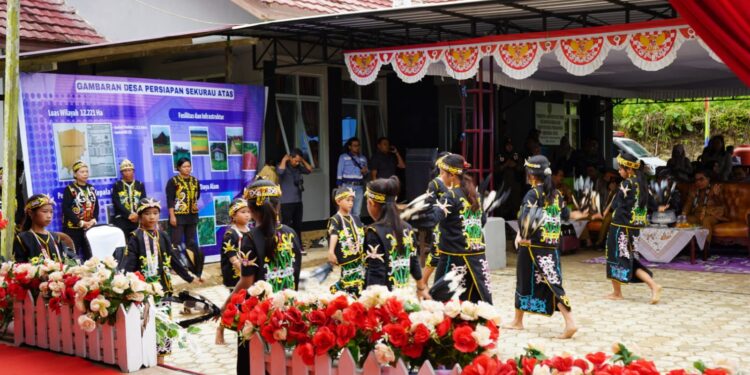 Sekurau Atas Gabungkan Syukuran Panen dan Agenda Kemandirian Pangan Kutim