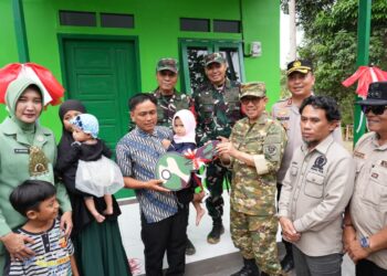 TMMD Rampung di Suka Rahmat, Layanan Dasar Mengalir ke Desa Perbatasan