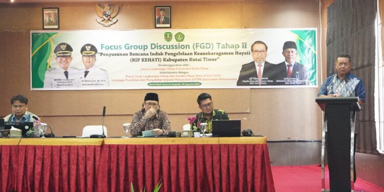 DLH Kutim Perkuat Strategi Konservasi melalui Penyusunan RIP KEHATI