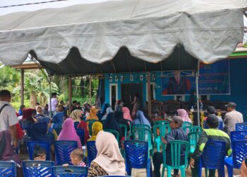 Menanamkan Nilai Pancasila: Safuad Gelar Sosialisasi Perda Pendidikan Kebangsaan di Teluk Pandan