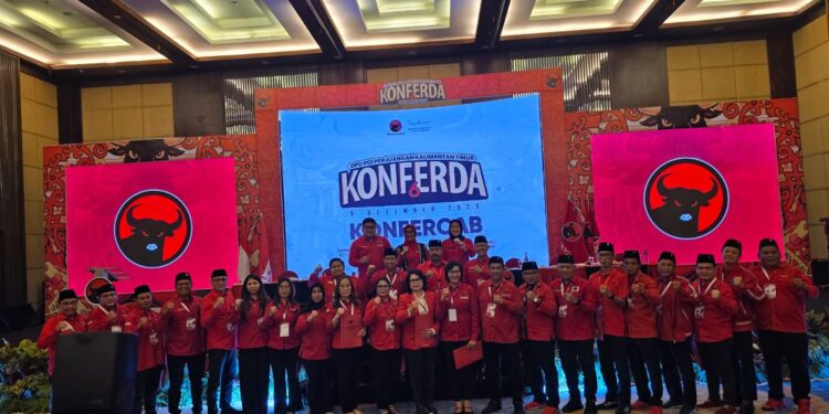 Safaruddin Kembali Pimpin DPD PDI Perjuangan Kaltim, Ini Susunan Pengurus Masa Bakti 2025–2030