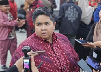 Bertepatan 79 Tahun Peristiwa Merah Putih, Patung Bung Karno Diresmikan di RTH Sanga-Sanga