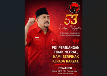 Rakernas I dan HUT ke-53 PDIP, Iswandi Tegaskan Peran Partai sebagai Penyeimbang Kekuasaan