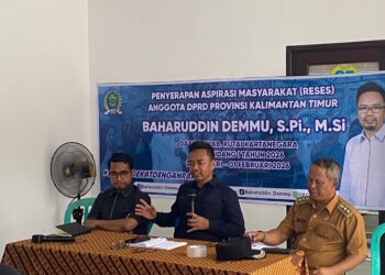 Baharuddin Demmu Menyusuri Aspirasi Warga di Tiga Desa Loa Kulu