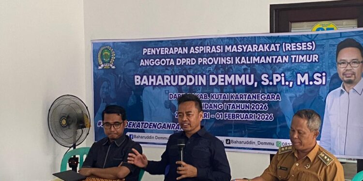 Baharuddin Demmu Menyusuri Aspirasi Warga di Tiga Desa Loa Kulu