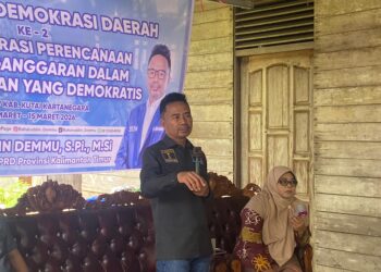 Di Desa Bangun Rejo, Baharuddin Demmu Ajak Masyarakat Kawal Transparansi Anggaran Daerah