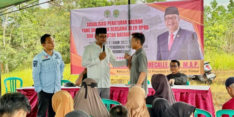 Di Balikpapan Timur, Sabaruddin Panrecalle Gaungkan Penguatan Ideologi Pancasila
