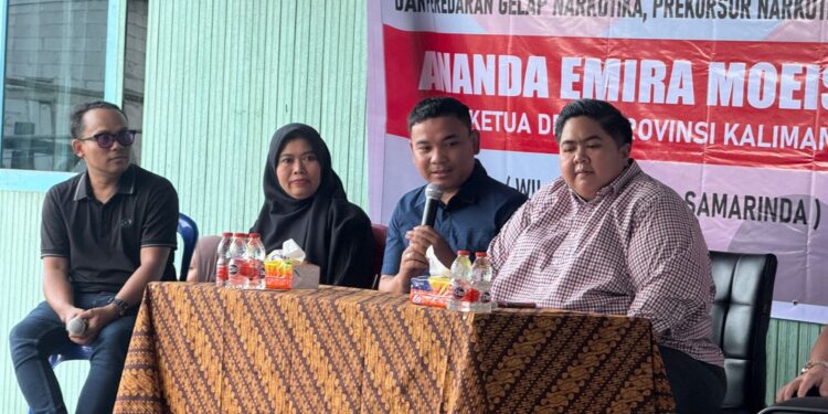 Bentengi Masyarakat dari Narkoba, Ananda Emira Moeis Gelar Sosialisasi Perda