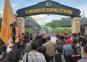 Mahasiswa Samarinda Gelar Aksi Tolak Impunitas Militer, Soroti Kasus Penyiraman Andrie Yunus, Desak Peradilan Umum bagi Pelaku Kekerasan