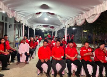 PAC PDIP Sungai Pinang Rampungkan Musyawarah Ranting Lima Kelurahan
