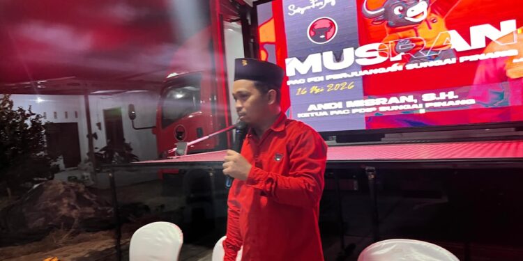 Lewat Pengurus Ranting, PAC PDIP Sungai Pinang Fokus Kawal Persoalan Pendidikan dan Kesehatan