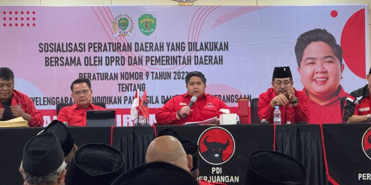 Sosper Perda Pancasila, Ananda Emira Moeis Ajak Warga Perkuat Persatuan