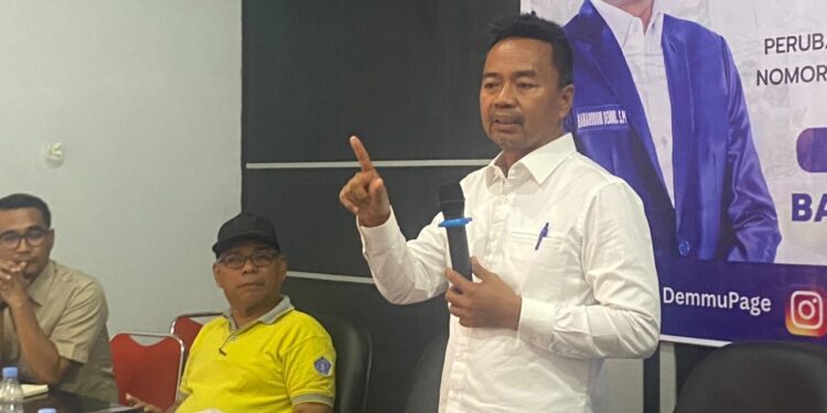 Baharuddin Demmu Edukasi Warga Desa Sabuntal tentang Perda Pengarusutamaan Gender
