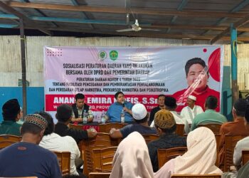 BNN Kaltim dan Ananda Emira Moeis Perkuat Edukasi Bahaya Narkoba di Sempaja Utara