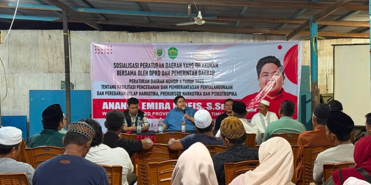 BNN Kaltim dan Ananda Emira Moeis Perkuat Edukasi Bahaya Narkoba di Sempaja Utara