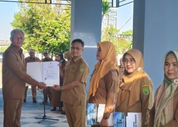 Penyerahan SK Kenaikan Pangkat 223 PNS Jadi Momentum Penguatan Integritas ASN Kutim