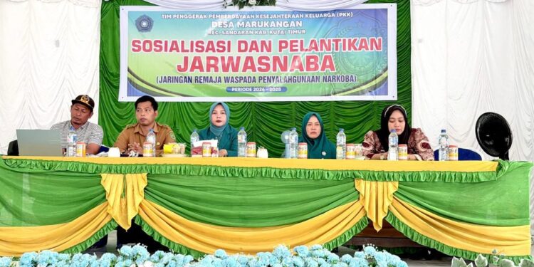 BNN dan PKK Bentuk Jarwasnaba di Desa Marukangan, Libatkan Remaja Cegah Penyalahgunaan Narkoba