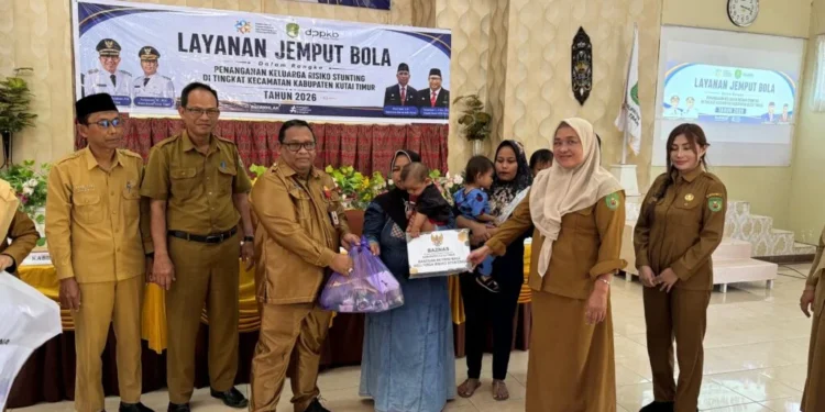 1.073 Keluarga Berisiko Stunting di Sangkulirang Jadi Sasaran Layanan Pemkab Kutim